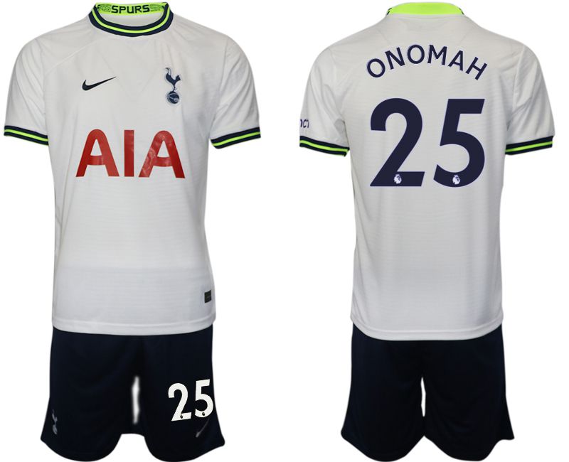 Men 2022-2023 Club Tottenham Hotspur home white 25 Soccer Jersey